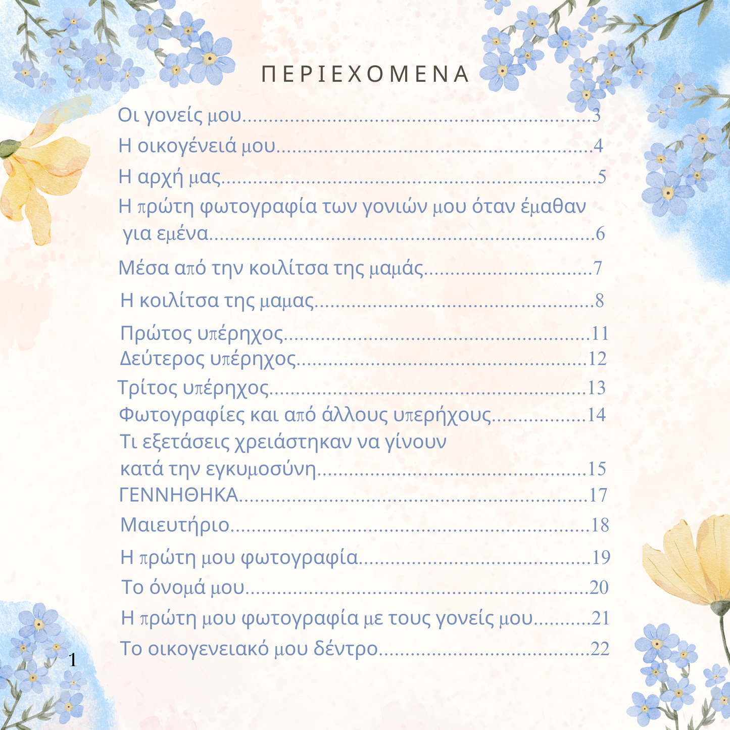 Η Άνοιξή μου 1